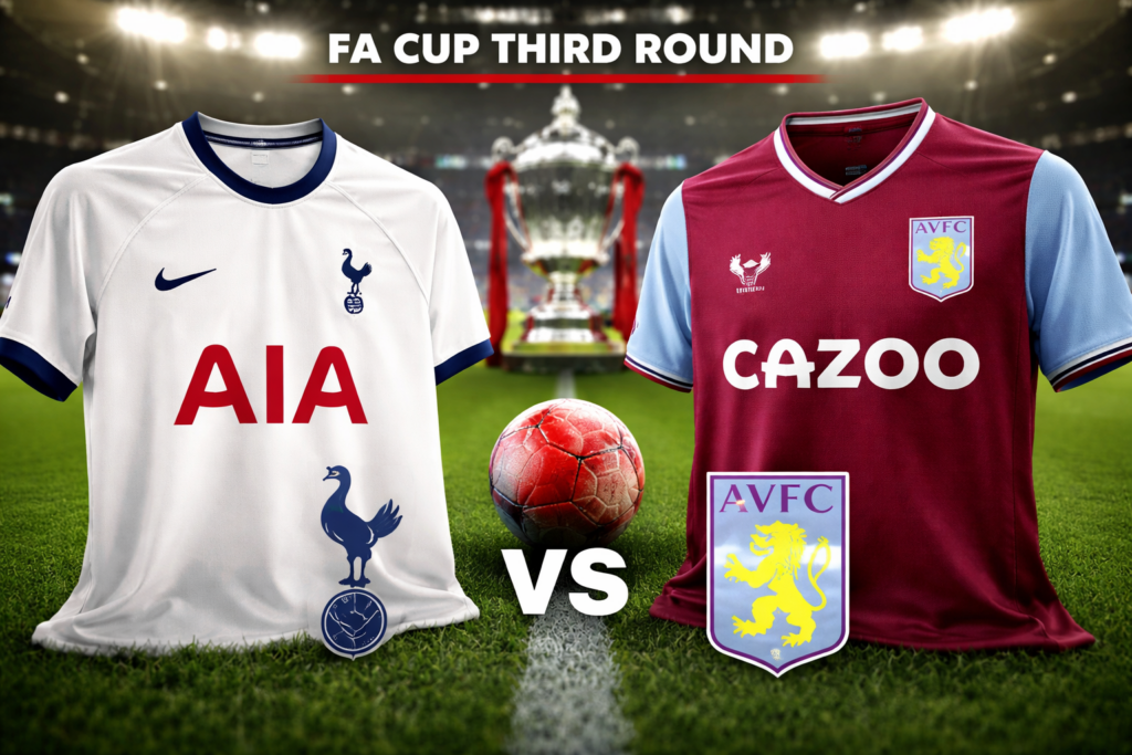 tottenham vs aston villa lineups